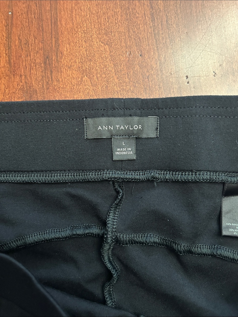 Ann Taylor Black Women's Leggings - Picture 3 of 5